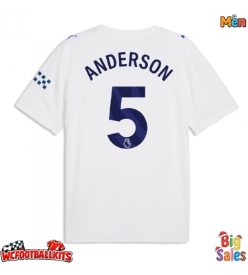 Manchester City Elliot Anderson #5 Replica Third Stadium Shirt 2026-27 Short Sleeve